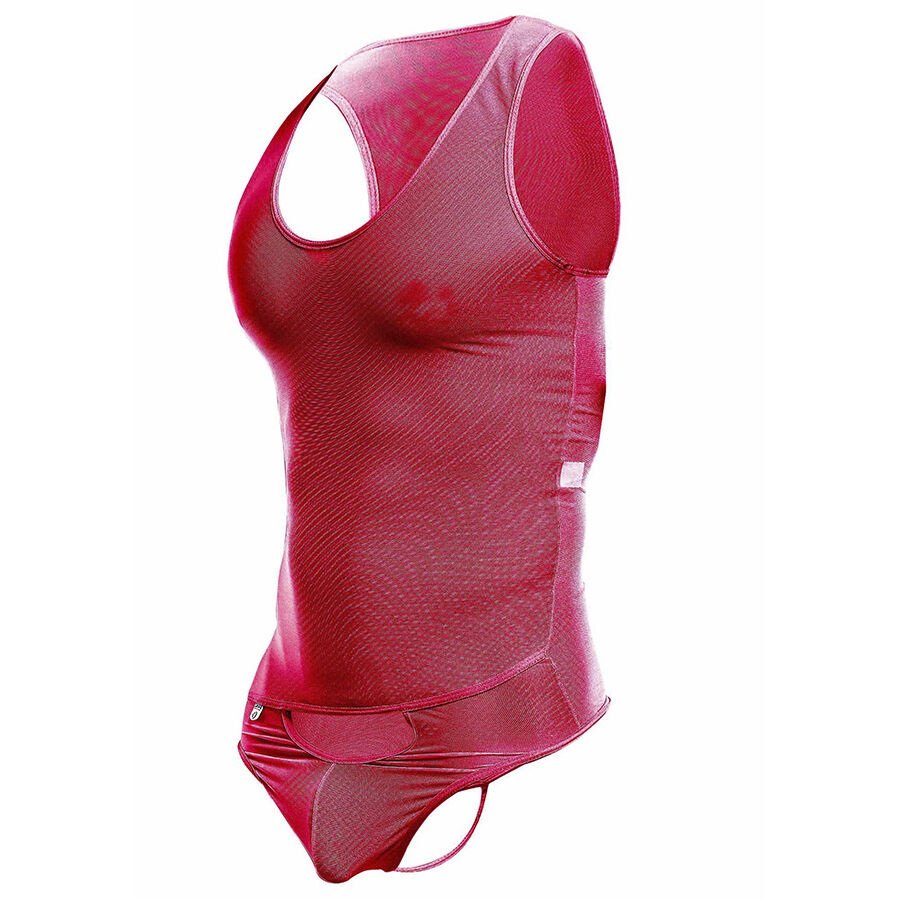MOB - BODYSHEER TRANSPARTE ROJO TALLA S/M 4 MOB - BODYSHEER TRANSPARTE ROJO TALLA S/M - Imagen 4