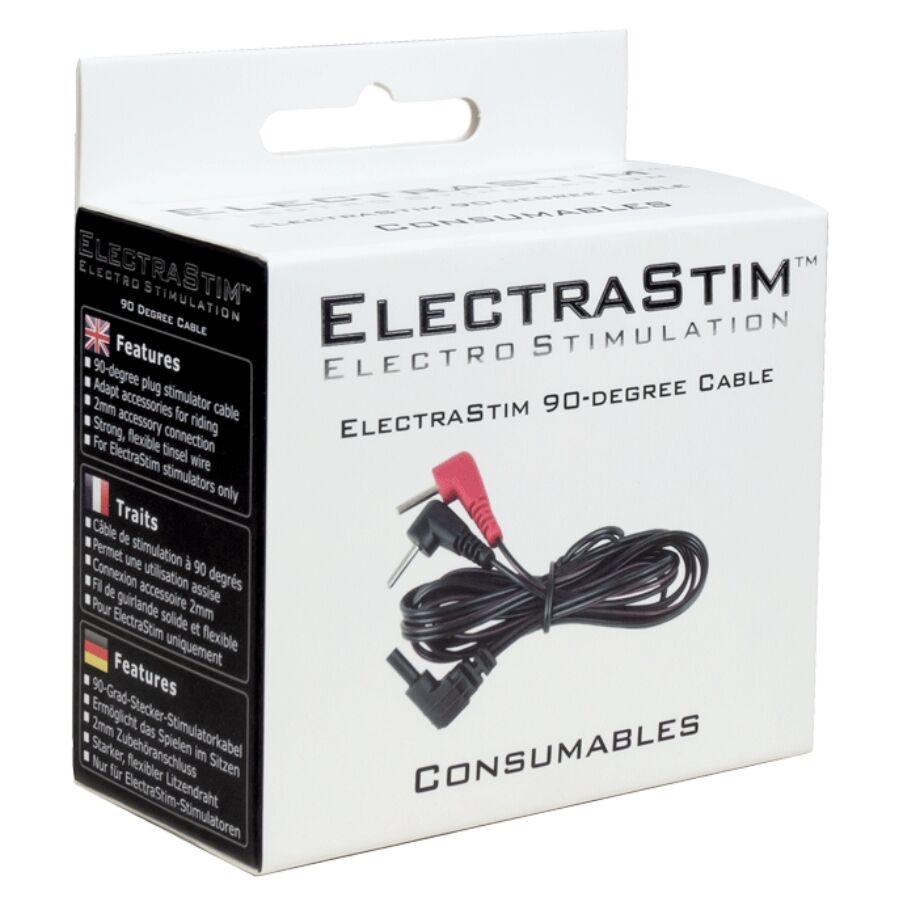 ELECTRASTIM - CABLES DE ESTIMULACIÓN 90 GRADOS 5 ELECTRASTIM - CABLES DE ESTIMULACIÓN 90 GRADOS - Imagen 5