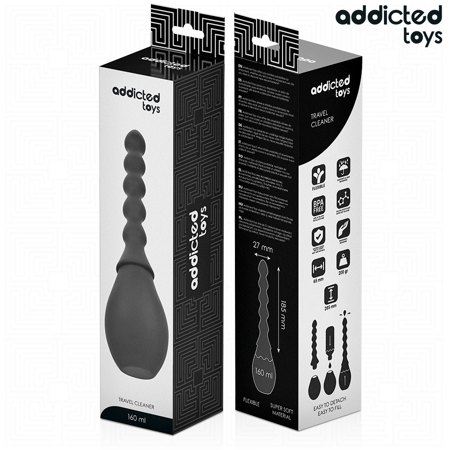 ADDICTED TOYS - LIMPIADOR DE VIAJE SILICONA MODELO 2 7 ADDICTED TOYS - LIMPIADOR DE VIAJE SILICONA MODELO 2 - Imagen 7