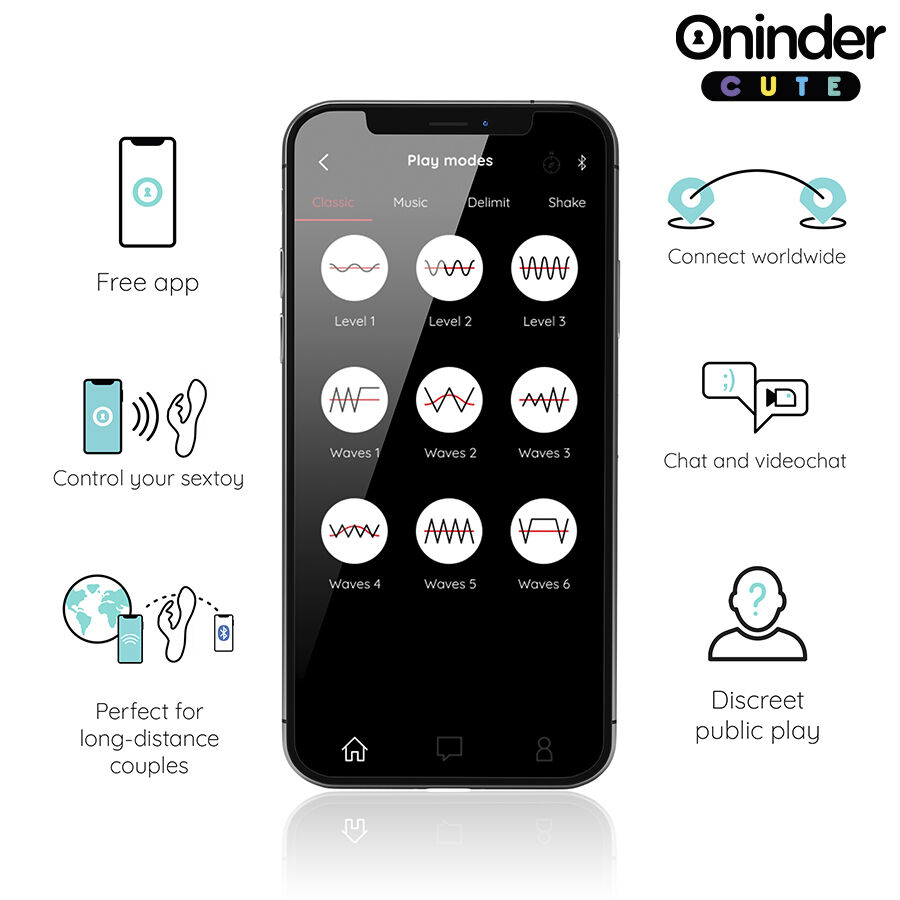 ONINDER CUTE - LOVE BUNNY VIBRADOR PUNTO G Y CLÍTORIS - APP MUNDIAL GRATUITA 4 ONINDER CUTE - LOVE BUNNY VIBRADOR PUNTO G Y CLÍTORIS - APP MUNDIAL GRATUITA - Imagen 4