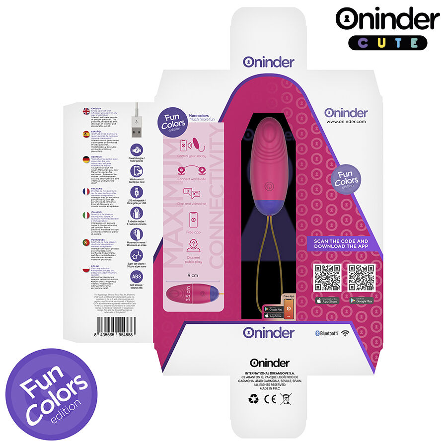 ONINDER CUTE - LOVE PLEASURE HUEVO VIBRO-WAVE TAPPING SILICONA - APP MUNDIAL GRATUITA 9 ONINDER CUTE - LOVE PLEASURE HUEVO VIBRO-WAVE TAPPING SILICONA - APP MUNDIAL GRATUITA - Imagen 9
