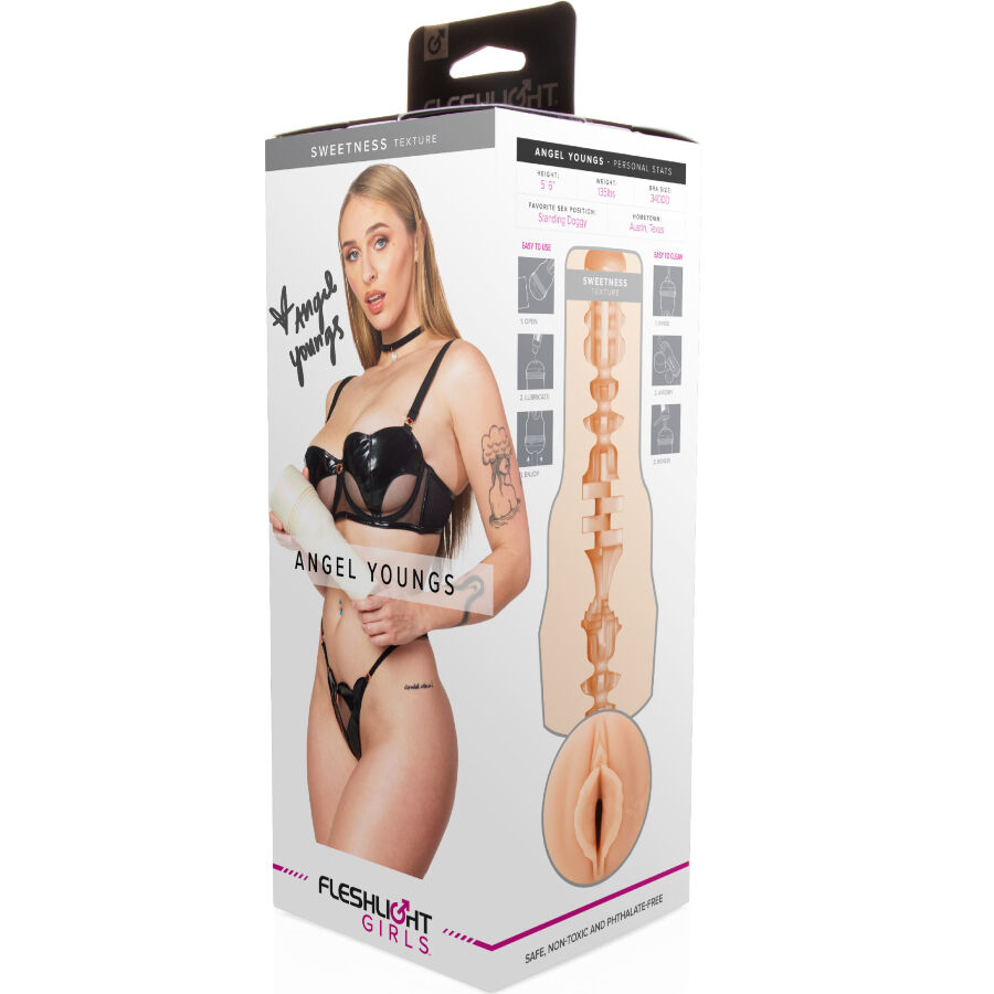 FLESHLIGHT GIRLS - ANGEL YOUNGS SWEETNESS VAGINA 11 FLESHLIGHT GIRLS - ANGEL YOUNGS SWEETNESS VAGINA - Imagen 11