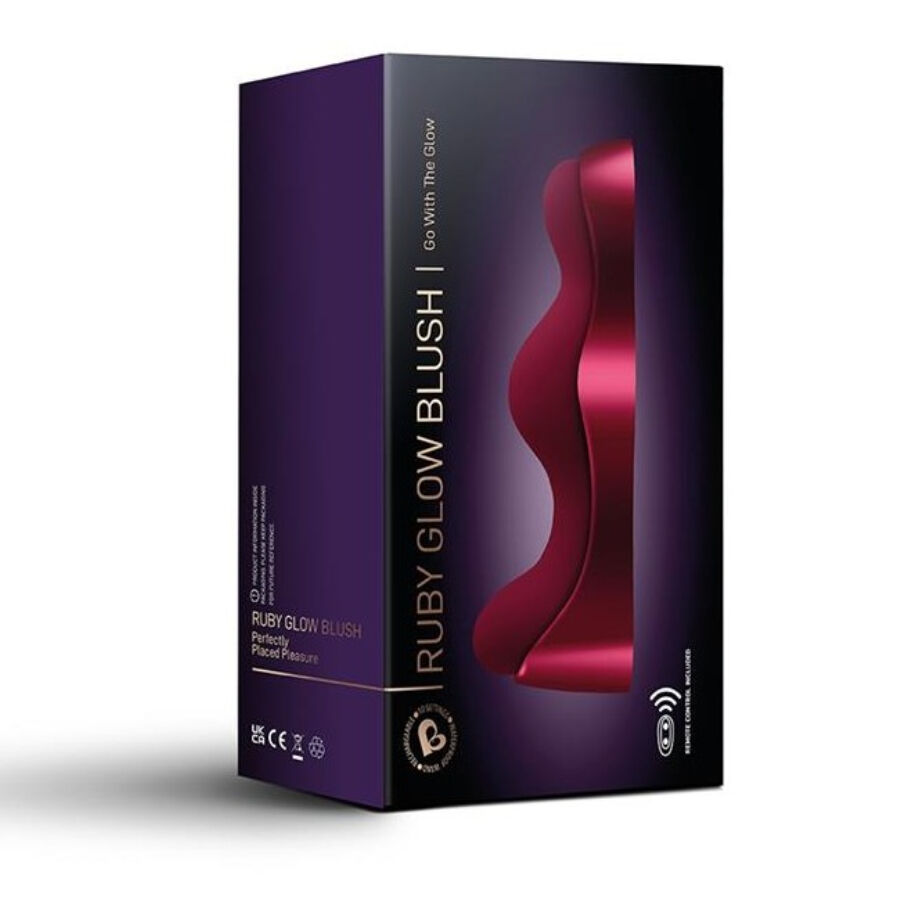 ROCKS- OFF - RUBY GLOW BLUSH VIBRADOR G-SPOT ROJO 5 ROCKS- OFF - RUBY GLOW BLUSH VIBRADOR G-SPOT ROJO - Imagen 5