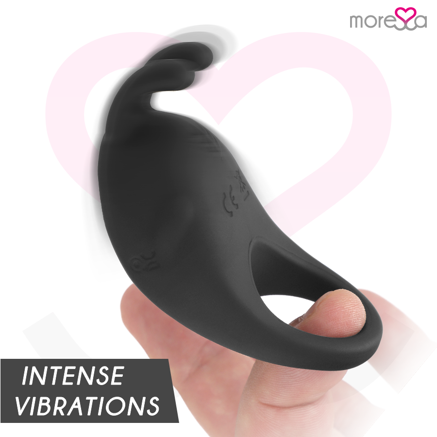 MORESSA - BRAD PREMIUM SILICONE RECARGABLE NEGRO 3 MORESSA - BRAD PREMIUM SILICONE RECARGABLE NEGRO - Imagen 3