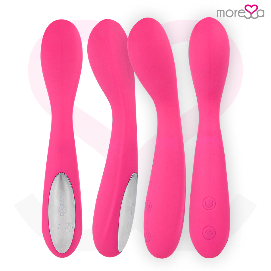 MORESSA - DRUSO MASAJEADOR DUO PUNTO G Y SUERO PELVICO PREMIUM SILICONE RECARGABLE 2 MORESSA - DRUSO MASAJEADOR DUO PUNTO G Y SUERO PELVICO PREMIUM SILICONE RECARGABLE - Imagen 2