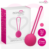 MORESSA - OSIAN ONE ENTRENAMIENTO SUELO PELVICO 51gr PREMIUM SILICONA ROSA