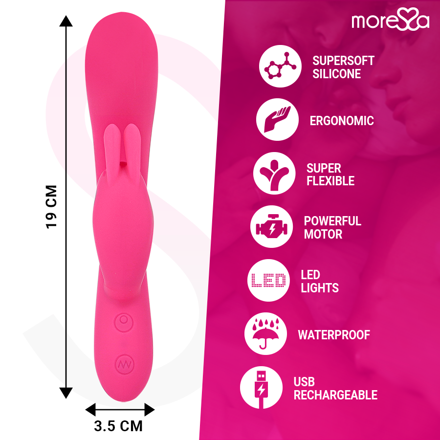 MORESSA - TELMO TICKLING CLITORIAL PREMIUM SILICONE RECARGABLE 4 MORESSA - TELMO TICKLING CLITORIAL PREMIUM SILICONE RECARGABLE - Imagen 4