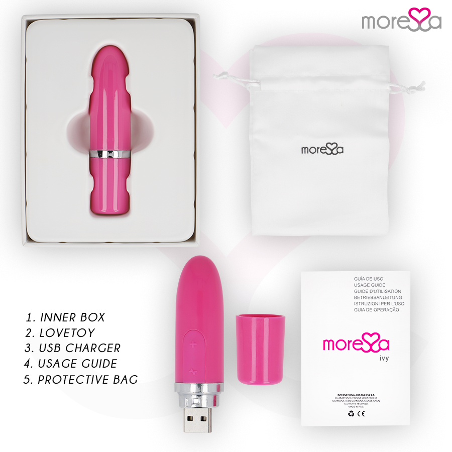 MORESSA - IVY MASAJEADOR SIMULADOR LABIAL DE VIAJE ROSA 4 MORESSA - IVY MASAJEADOR SIMULADOR LABIAL DE VIAJE ROSA - Imagen 4