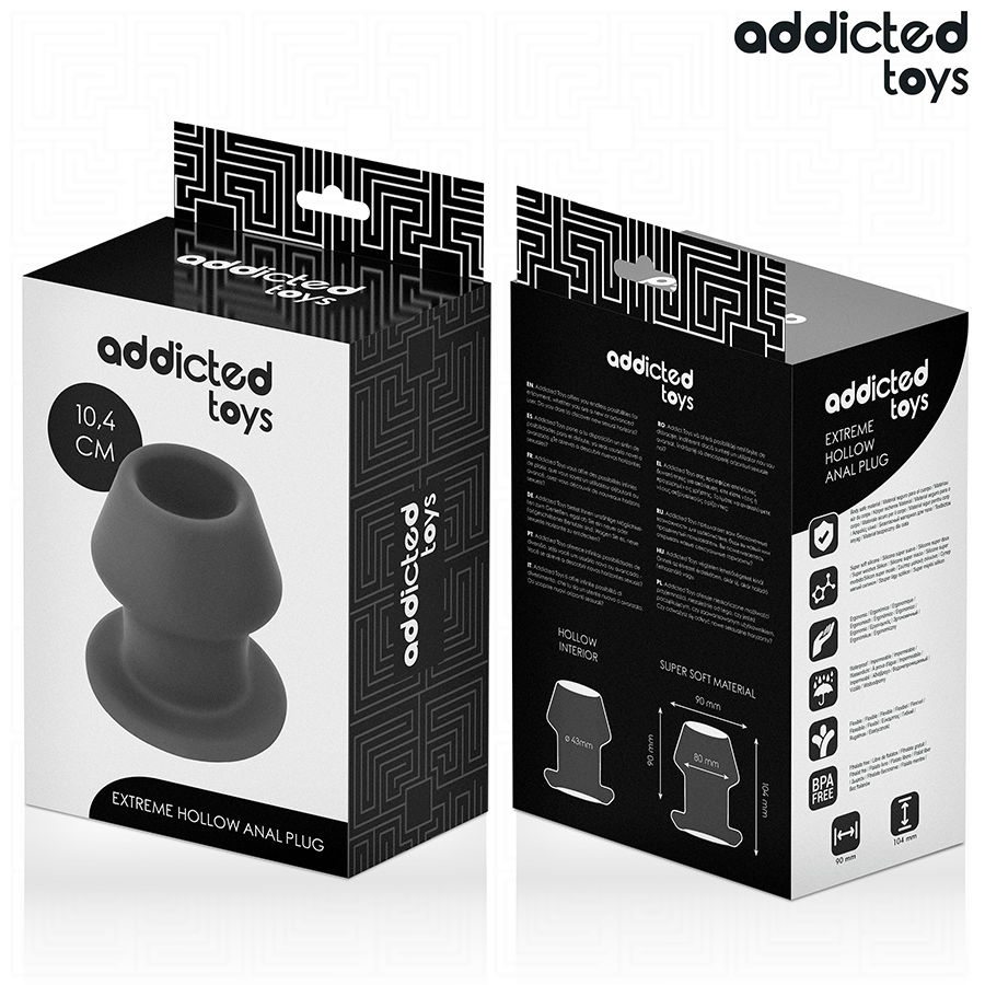 ADDICTED TOYS - PLUG ANAL HUECO EXTREM SILICONA TALLA L 10,4 CM 3 ADDICTED TOYS - PLUG ANAL HUECO EXTREM SILICONA TALLA L 10,4 CM - Imagen 3