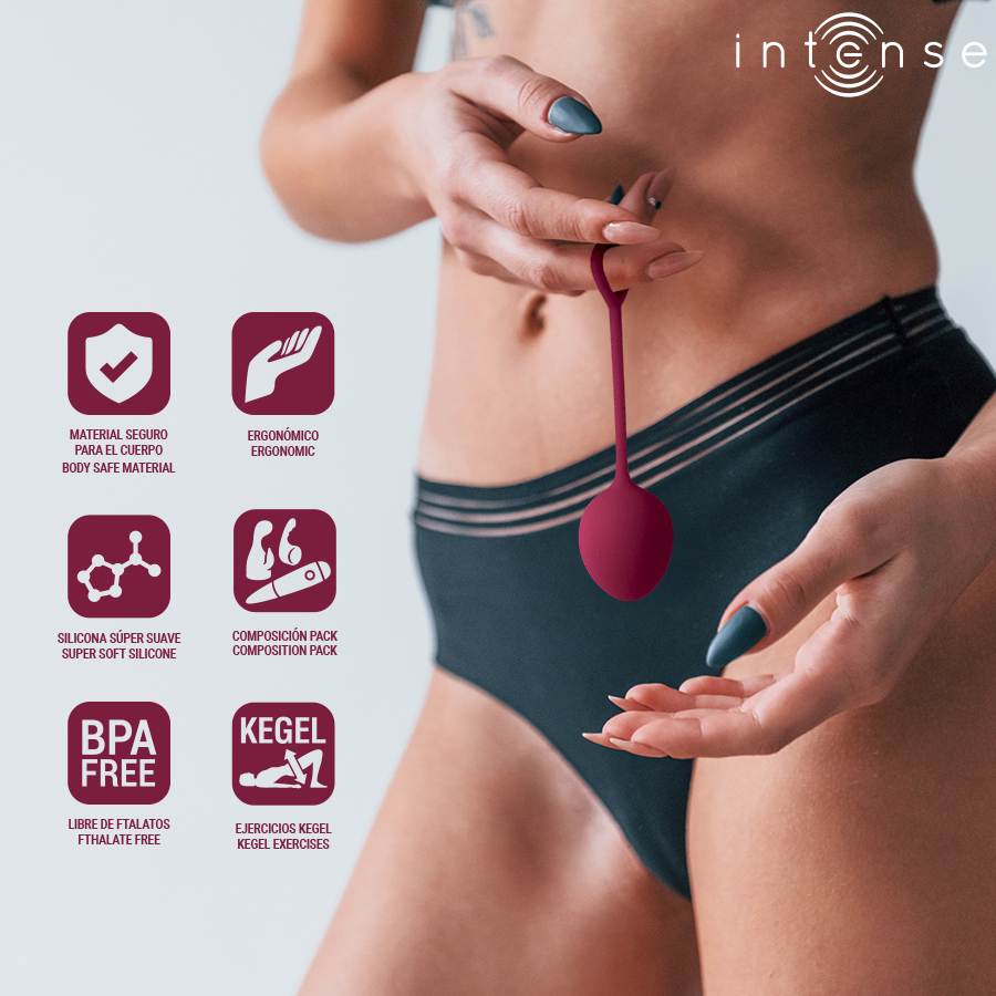 INTENSE - CHARLI KIT BOLAS KEGEL VIOLET 4 INTENSE - CHARLI KIT BOLAS KEGEL VIOLET - Imagen 4