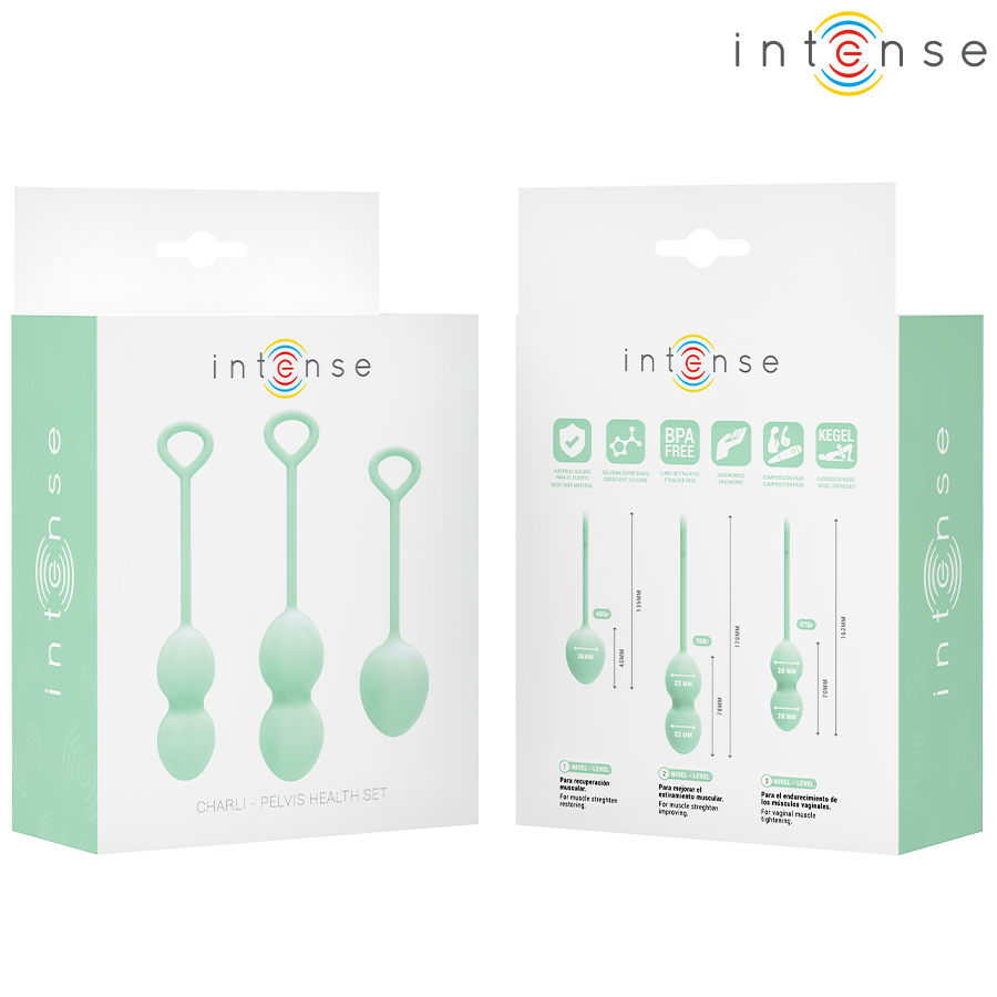 INTENSE - CHARLI KIT BOLAS KEGEL JADE 5 INTENSE - CHARLI KIT BOLAS KEGEL JADE - Imagen 5