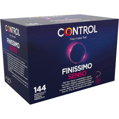 CONTROL – PRESERVATIVOS FINISSIMO SENSO 144 UNIDADES