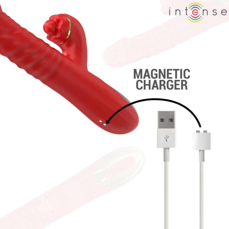 INTENSE - THALIA VIBRACIÓN & EMPUJE & ESTIMULACIÓN ROJO 7 INTENSE - THALIA VIBRACIÓN & EMPUJE & ESTIMULACIÓN ROJO - Imagen 7