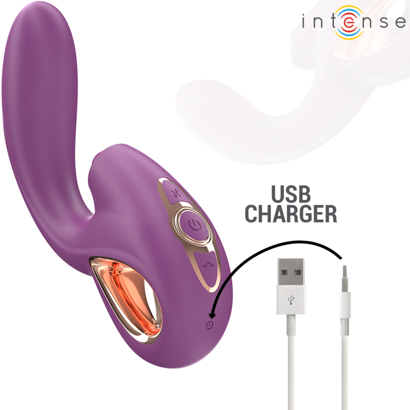 INTENSE - LALI VIBRADOR PUNTO G MULTIFUNCIÓN ESTIMULACIÓN & EMPUJE & VIBRACIÓN MORADO 7 INTENSE - LALI VIBRADOR PUNTO G MULTIFUNCIÓN ESTIMULACIÓN & EMPUJE & VIBRACIÓN MORADO - Imagen 7