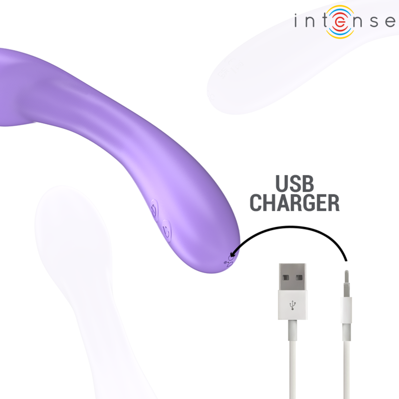 INTENSE - BECKY VIBRADOR 19 CM CALENTABLE 7 VIBRACIONES MORADO 7 INTENSE - BECKY VIBRADOR 19 CM CALENTABLE 7 VIBRACIONES MORADO - Imagen 7