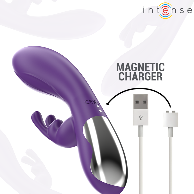 INTENSE - RANDALL VIBRADOR RABBIT 10 VIBRACIONES MORADO 7 INTENSE - RANDALL VIBRADOR RABBIT 10 VIBRACIONES MORADO - Imagen 7