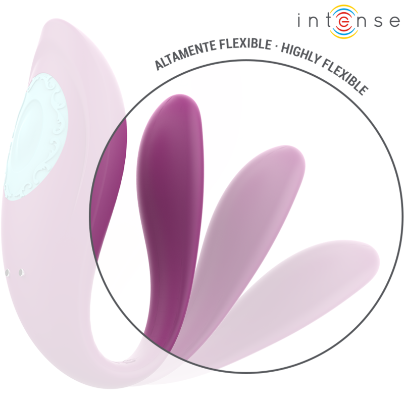 INTENSE - ANNIE ESTIMULADOR & VIBRADOR FORMA DE U MORADO CONTROL REMOTO 6 INTENSE - ANNIE ESTIMULADOR & VIBRADOR FORMA DE U MORADO CONTROL REMOTO - Imagen 6