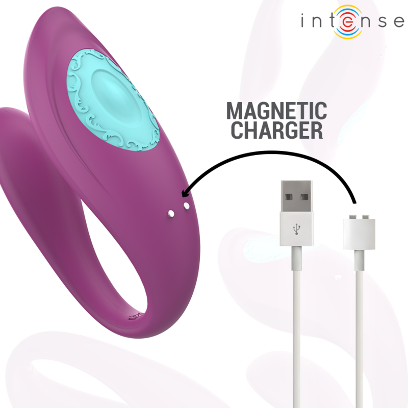 INTENSE - ANNIE ESTIMULADOR & VIBRADOR FORMA DE U MORADO CONTROL REMOTO 7 INTENSE - ANNIE ESTIMULADOR & VIBRADOR FORMA DE U MORADO CONTROL REMOTO - Imagen 7
