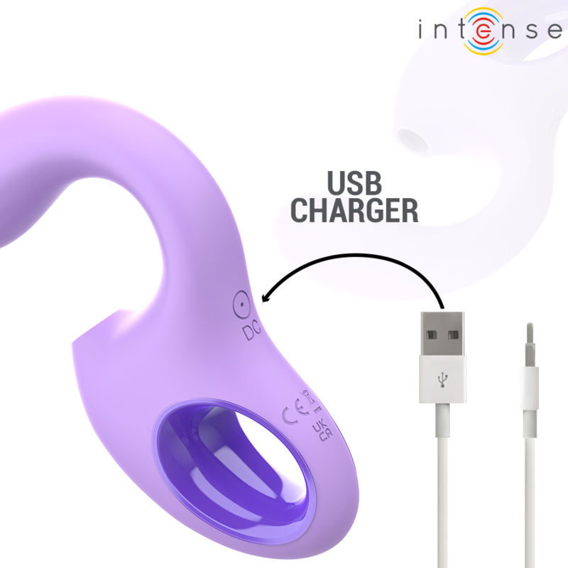 INTENSE - BAXTER VIBRADOR & ESTIMULADOR VIOLETA 7 INTENSE - BAXTER VIBRADOR & ESTIMULADOR VIOLETA - Imagen 7