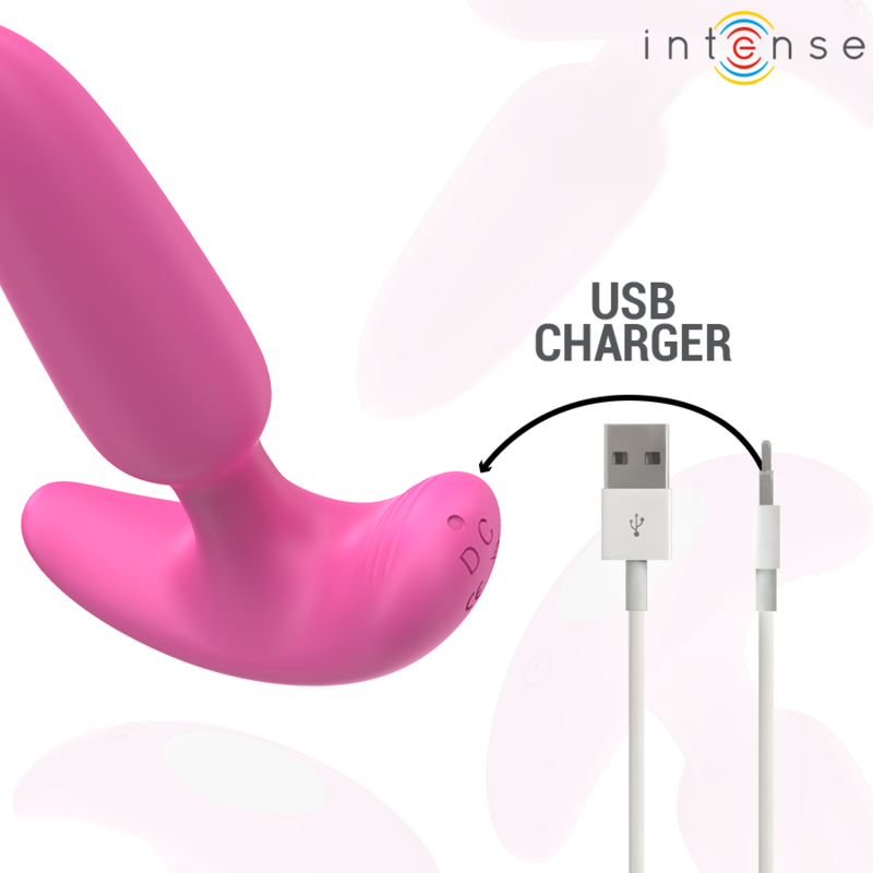 INTENSE - ROSS PLUG ANAL 10 VIBRACIONES ROSA CONTROL REMOTO 6 INTENSE - ROSS PLUG ANAL 10 VIBRACIONES ROSA CONTROL REMOTO - Imagen 6