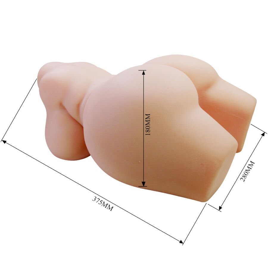 CRAZY BULL - GRACE TORSO FEMENINO REALISTA VAGINA Y ANAL 7.5 KG 7 CRAZY BULL - GRACE TORSO FEMENINO REALISTA VAGINA Y ANAL 7.5 KG - Imagen 7