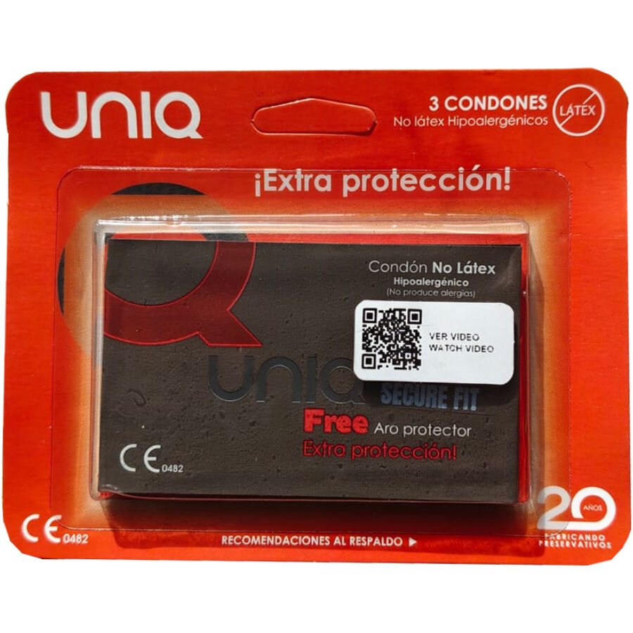 UNIQ - SECURE FIT PRESERVATIVOS SIN LÁTEX 3 UNIDADES 9 img 215986 ce028cae237b510d7265e62a7e05dac6 1