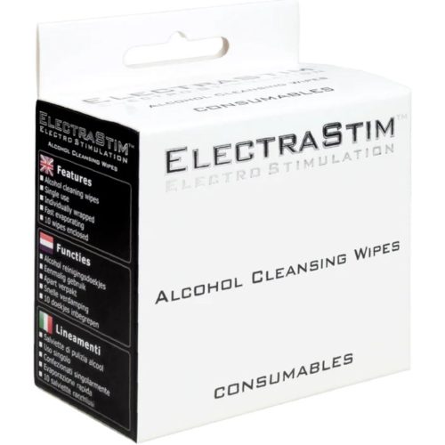 ELECTRASTIM – TOALLITAS HIGIÉNICAS CON ALCOHOL 10 UNIDADES