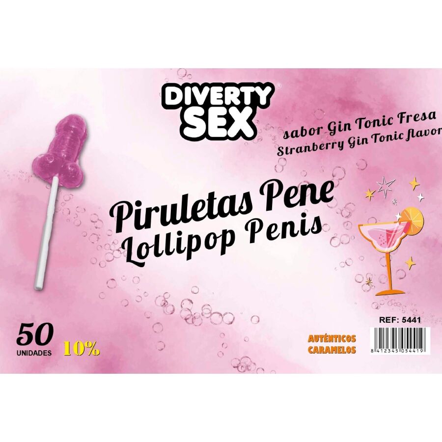 DIABLO GOLOSO - 50 PIRULETAS PENE GIN TONIC FRESA 10% ALCOHOL 9 img 216776 5e3f6b2562d987f0d036661b880866a1 1