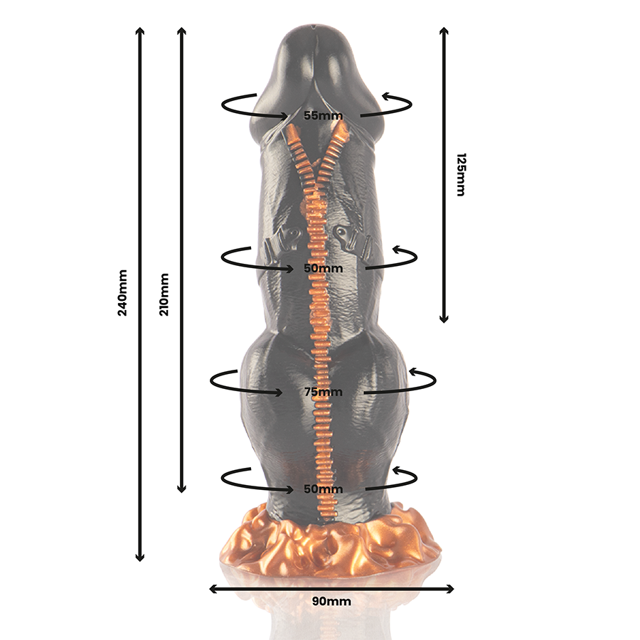 EPIC - DEIMOS DILDO PODER DEL ÉXTASIS 3 EPIC - DEIMOS DILDO PODER DEL ÉXTASIS - Imagen 3