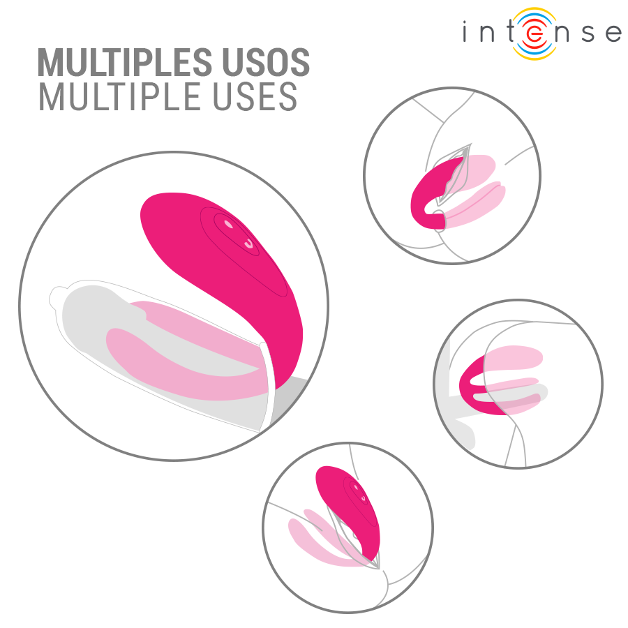 INTENSE - JULIA VIBRADOR & ESTIMULADOR DE PINZAS CONTROL REMOTO 8 INTENSE - JULIA VIBRADOR & ESTIMULADOR DE PINZAS CONTROL REMOTO - Imagen 8