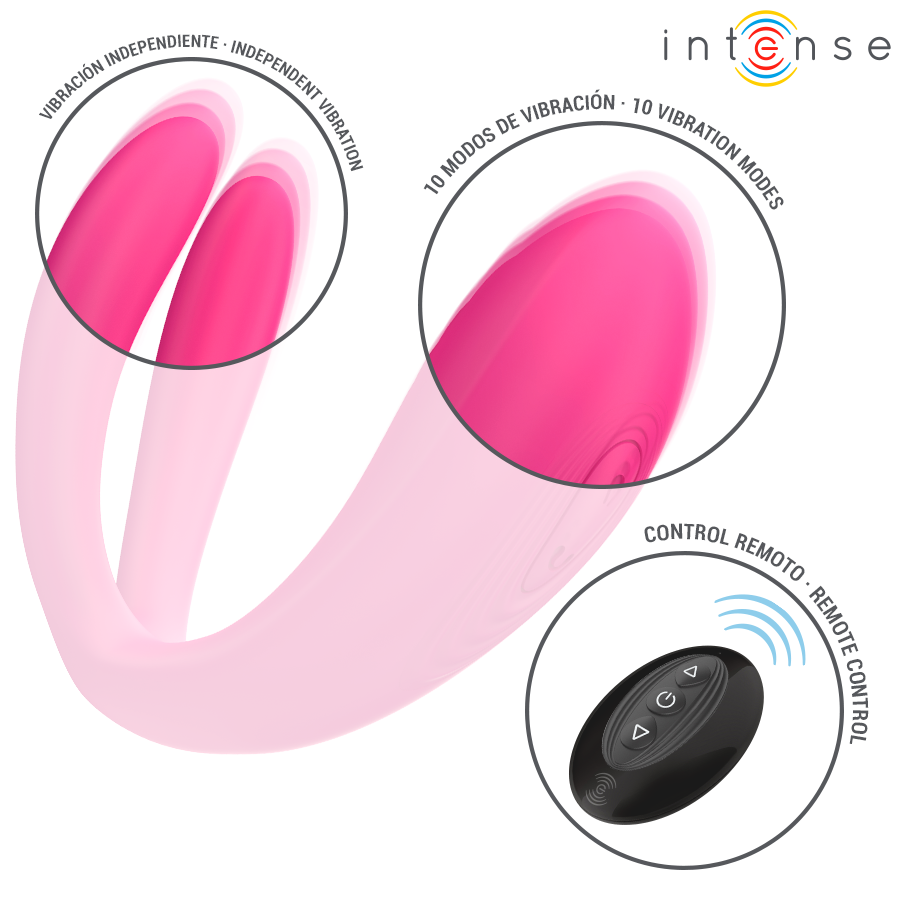 INTENSE - JULIA VIBRADOR & ESTIMULADOR DE PINZAS CONTROL REMOTO 9 INTENSE - JULIA VIBRADOR & ESTIMULADOR DE PINZAS CONTROL REMOTO - Imagen 9
