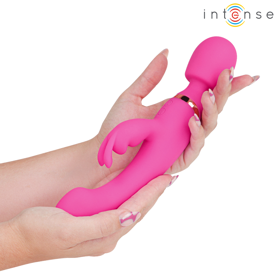INTENSE - WINONA DOBLE VIBRADOR RABBIT & WAND 6 INTENSE - WINONA DOBLE VIBRADOR RABBIT & WAND - Imagen 6