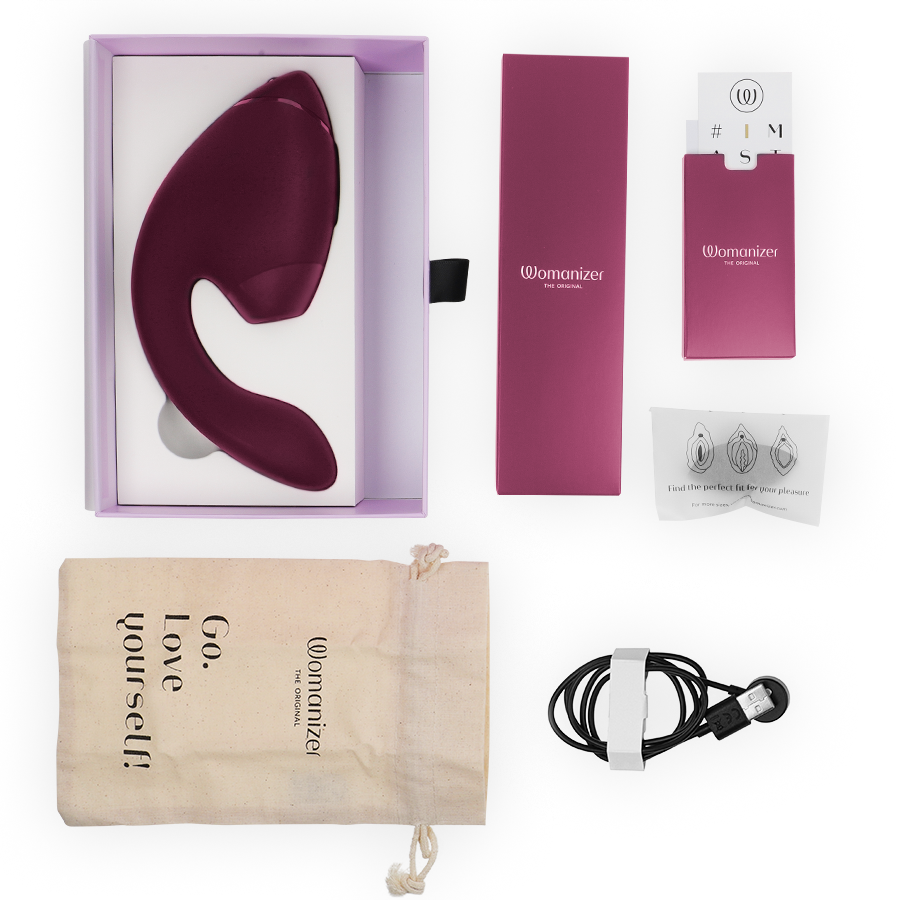 WOMANIZER - DUO NEXT ESTIMULADOR VIBRADOR DUAL CLÍTORIS & PUNTO·G ROSA 5 WOMANIZER - DUO NEXT ESTIMULADOR VIBRADOR DUAL CLÍTORIS & PUNTO·G ROSA - Imagen 5