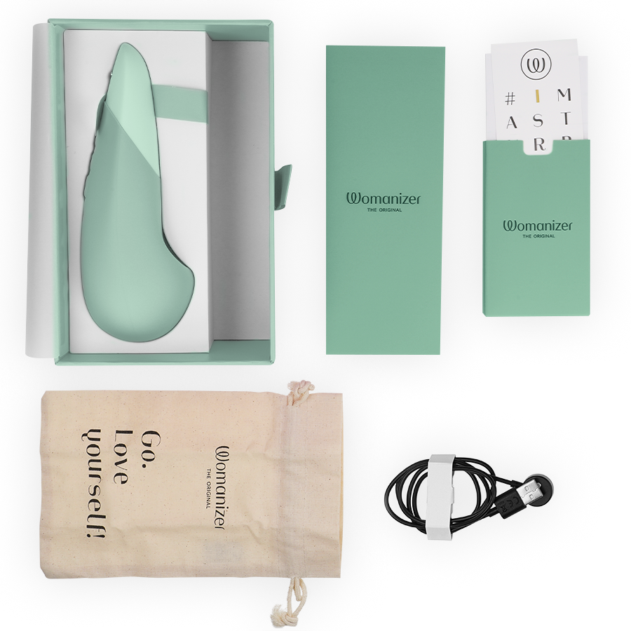 WOMANIZER - VIBE VIBRADOR LAY-ON SILENCIOSO VERDE CLARO 6 WOMANIZER - VIBE VIBRADOR LAY-ON SILENCIOSO VERDE CLARO - Imagen 6