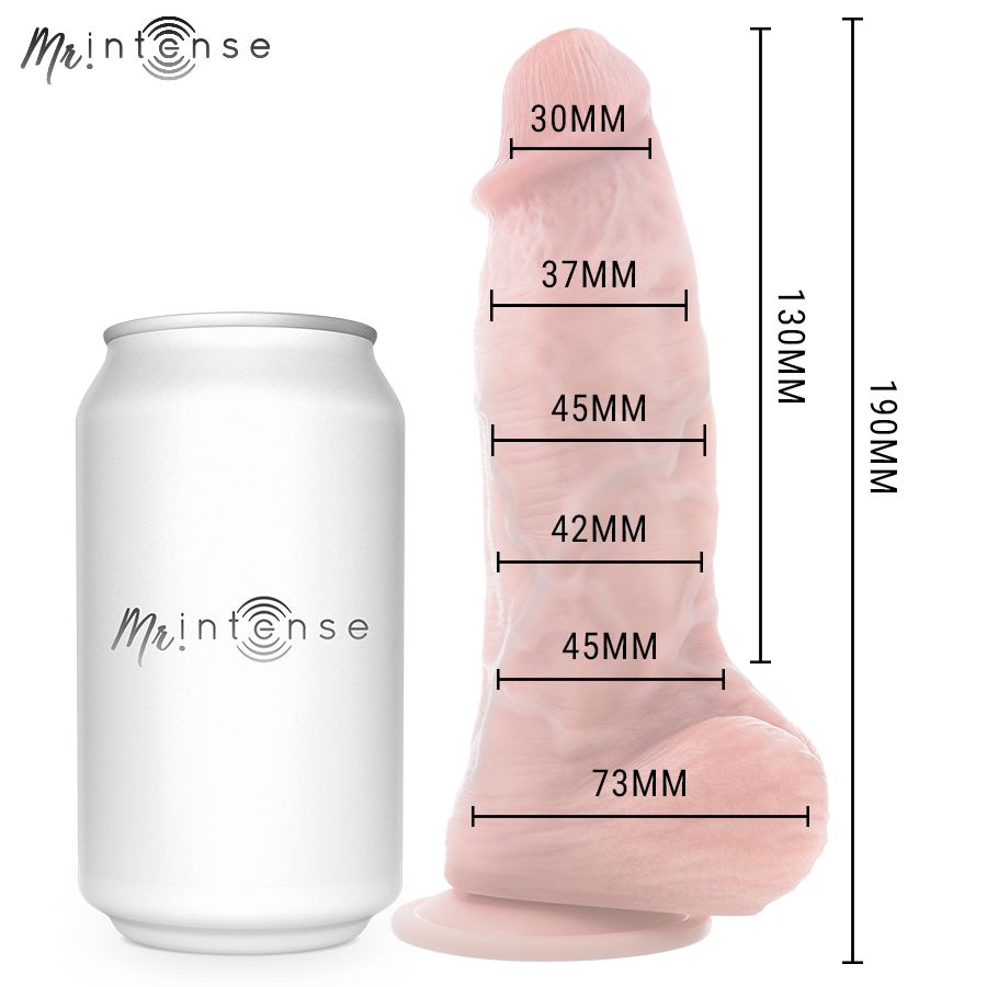 MR INTENSE - SMALL SPENCER DILDO SILICONA 19 CM -Ø- 4.5 CM 5 MR INTENSE - SMALL SPENCER DILDO SILICONA 19 CM -Ø- 4.5 CM - Imagen 5