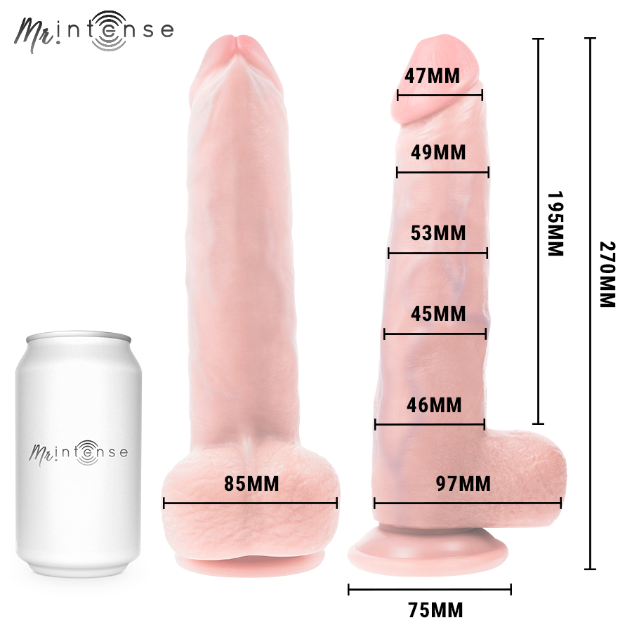 MR INTENSE - NEESON DILDO 27 CM -Ø- 5.6 CM 3 MR INTENSE - NEESON DILDO 27 CM -Ø- 5.6 CM - Imagen 3