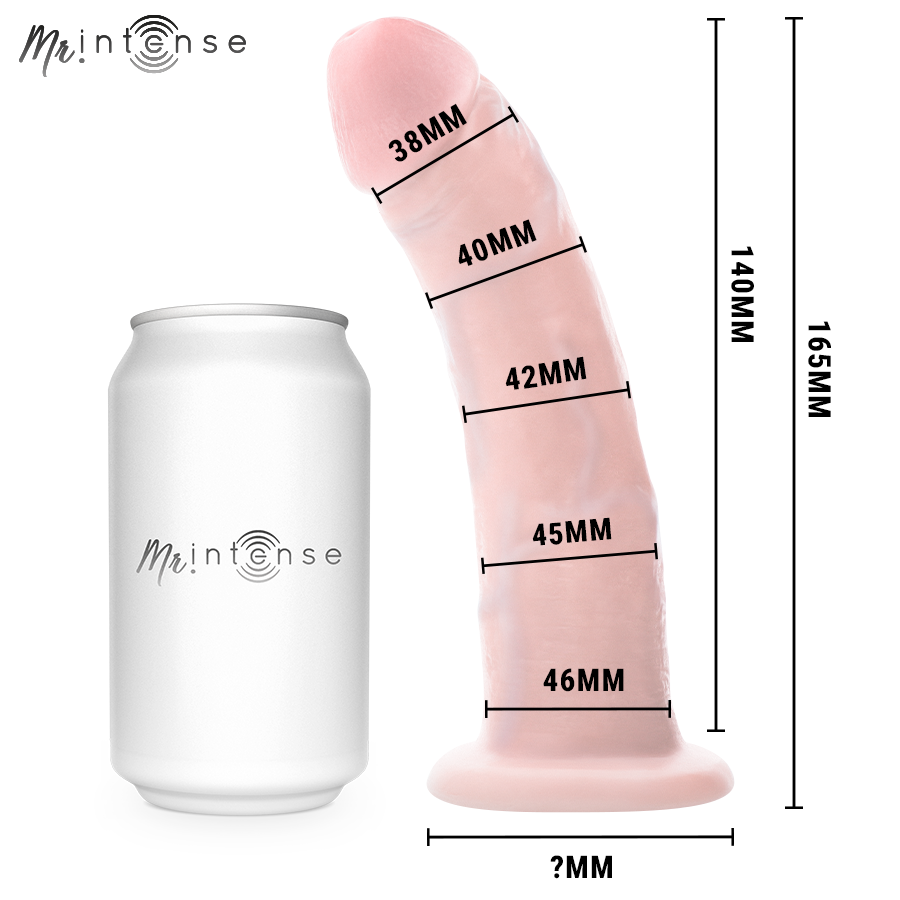 MR INTENSE - SMALL TERENCE DILDO 16.5 CM -Ø- 4.6 CM 7 MR INTENSE - SMALL TERENCE DILDO 16.5 CM -Ø- 4.6 CM - Imagen 7