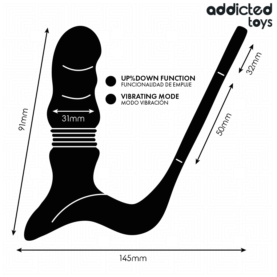 ADDICTED TOYS - ANILLO PROSTÁTICO UP&DOWN 6 ADDICTED TOYS - ANILLO PROSTÁTICO UP&DOWN - Imagen 6