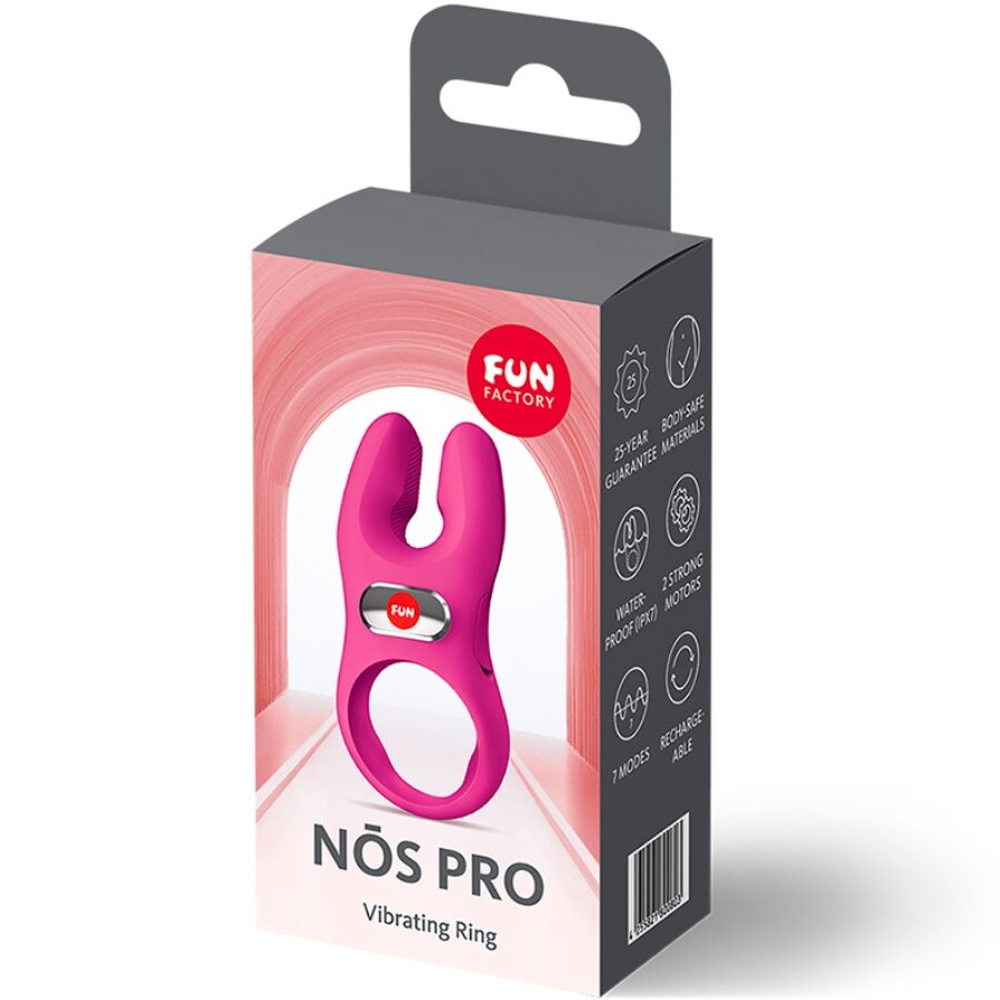 FUN FACTORY - NOS PRO ANILLO VIBRADOR PENE MAGENTA 6 FUN FACTORY - NOS PRO ANILLO VIBRADOR PENE MAGENTA - Imagen 6