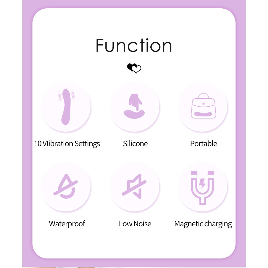 PRETTY LOVE - DJ RABBIT VIBRADOR PUNTO G MORADO 8 PRETTY LOVE - DJ RABBIT VIBRADOR PUNTO G MORADO - Imagen 8