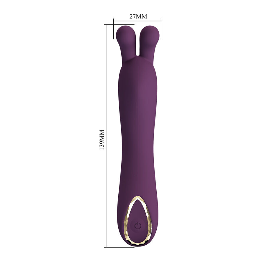 PRETTY LOVE - DJ RABBIT VIBRADOR PUNTO G MORADO 9 PRETTY LOVE - DJ RABBIT VIBRADOR PUNTO G MORADO - Imagen 9