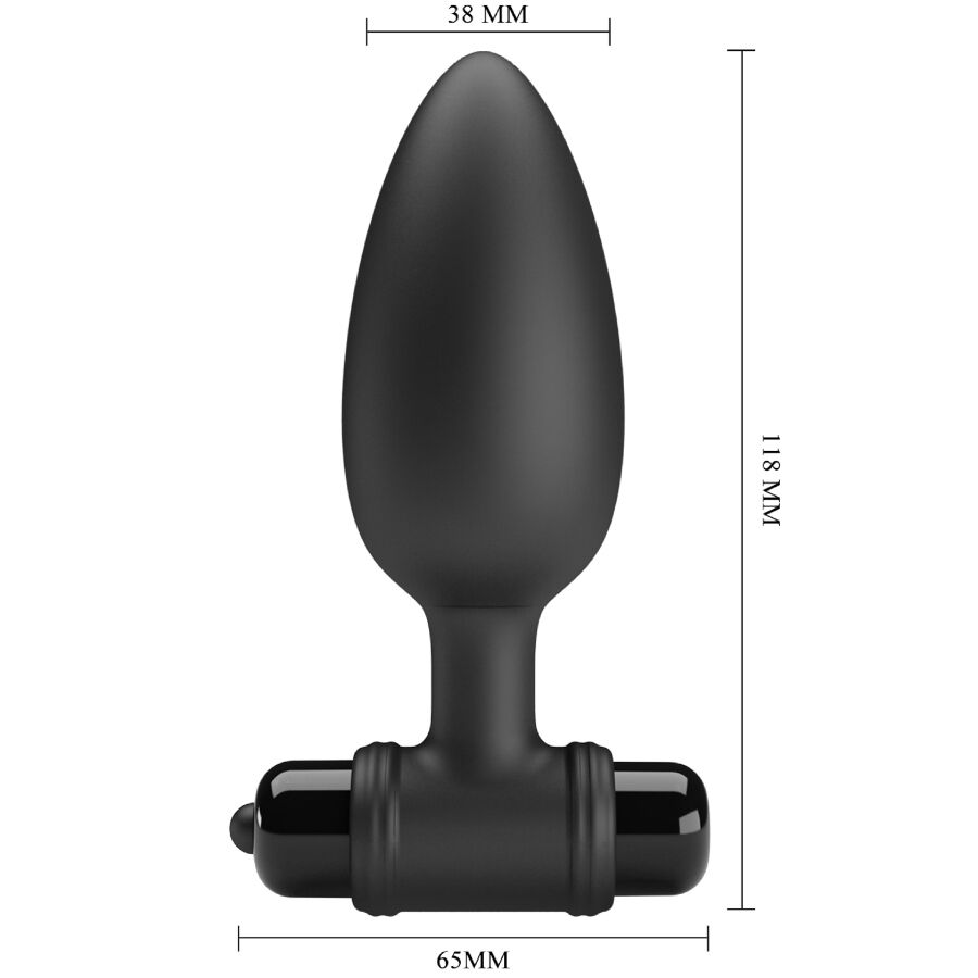 MR PLAY - PLUG ANAL SUPER POWER CON VIBRACIÓN 9 MR PLAY - PLUG ANAL SUPER POWER CON VIBRACIÓN - Imagen 9