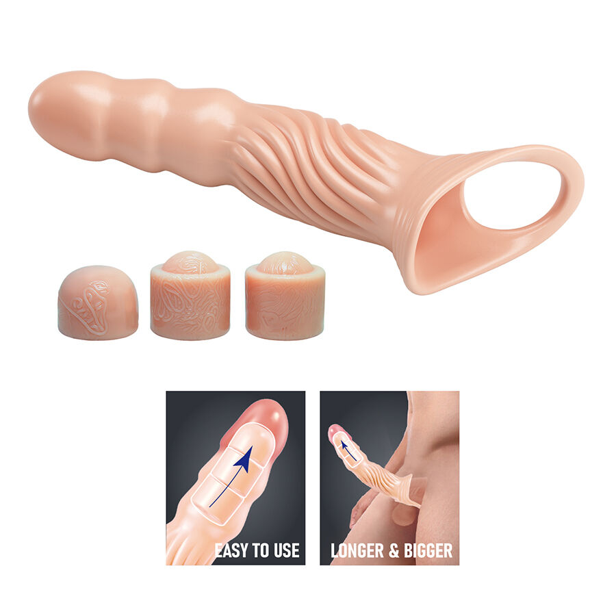 PRETTY LOVE - FUNDA PARA PENE TEXTURIZADA CON EXTENSORES 2 PRETTY LOVE - FUNDA PARA PENE TEXTURIZADA CON EXTENSORES - Imagen 2
