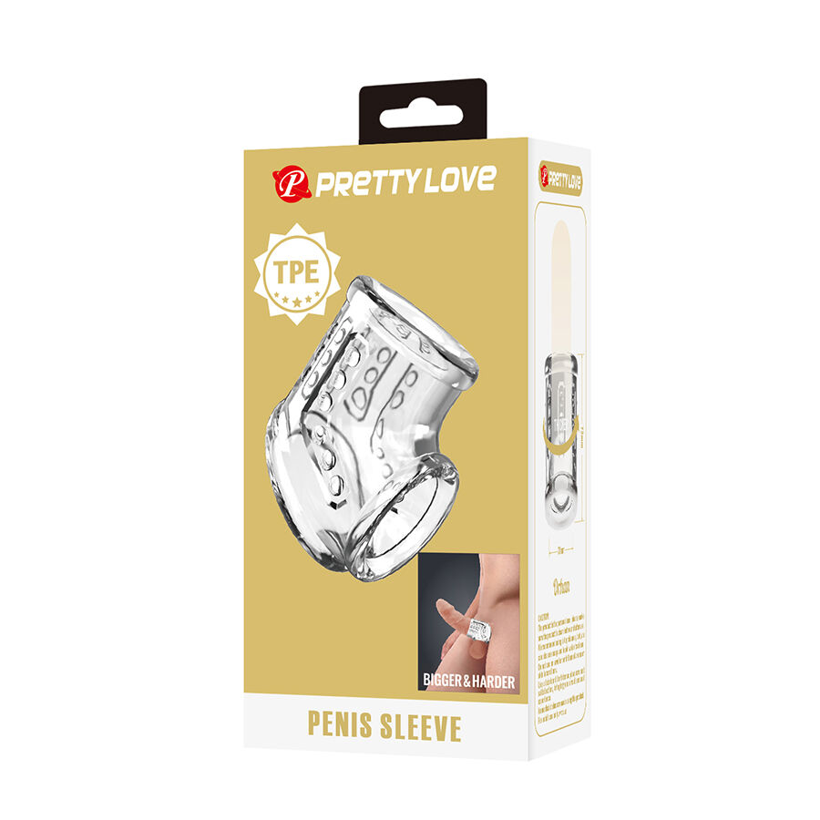 PRETTY LOVE - FUNDA CORTA PARA PENE TRANSAPARENTE 7 PRETTY LOVE - FUNDA CORTA PARA PENE TRANSAPARENTE - Imagen 7