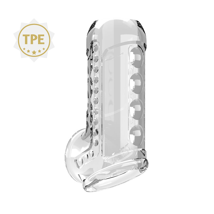 PRETTY LOVE - FUNDA PARA PENE TEXTURIZADA TRANSPARENTE 4 PRETTY LOVE - FUNDA PARA PENE TEXTURIZADA TRANSPARENTE - Imagen 4
