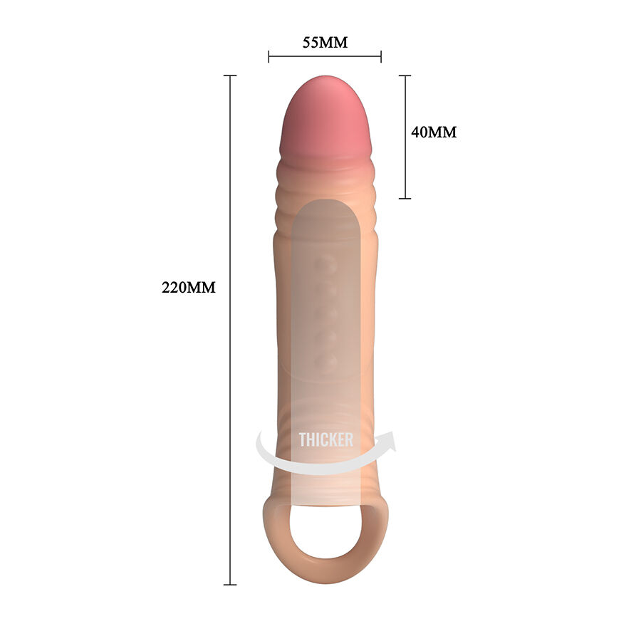 PRETTY LOVE - FUNDA PARA PENE CON VIBRACIÓN INTEGRADA 8 PRETTY LOVE - FUNDA PARA PENE CON VIBRACIÓN INTEGRADA - Imagen 8