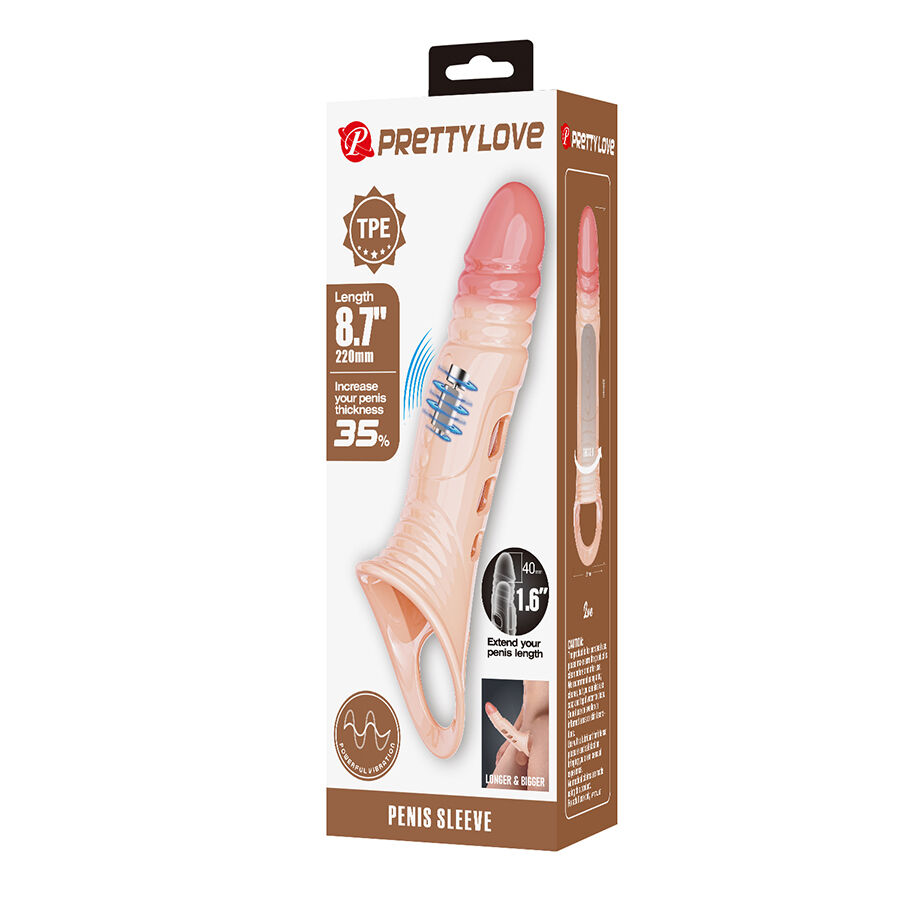 PRETTY LOVE - FUNDA PARA PENE CON VIBRACIÓN INTEGRADA 9 PRETTY LOVE - FUNDA PARA PENE CON VIBRACIÓN INTEGRADA - Imagen 9
