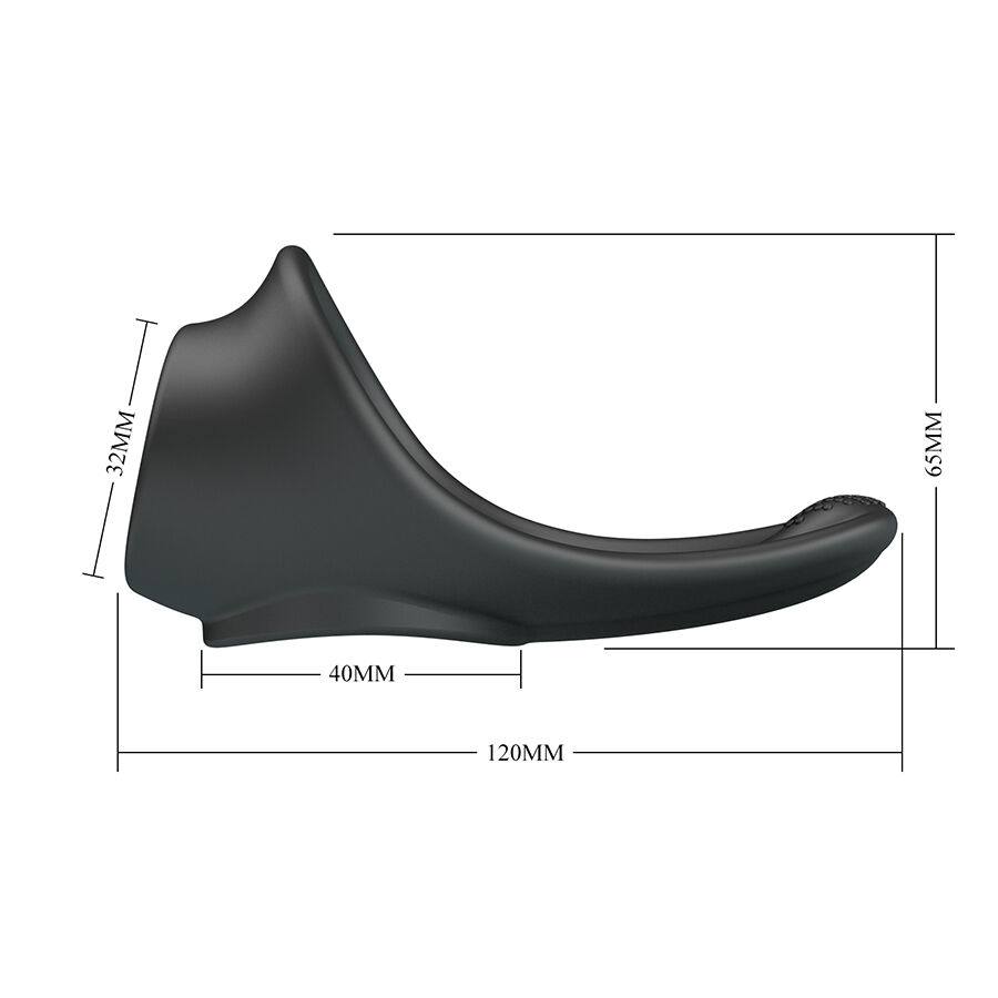 CRAZY BULL - ZADOK ANILLO ERGONÓMICO CON ESTIMULADOR DE PERINÉ 7 CRAZY BULL - ZADOK ANILLO ERGONÓMICO CON ESTIMULADOR DE PERINÉ - Imagen 7