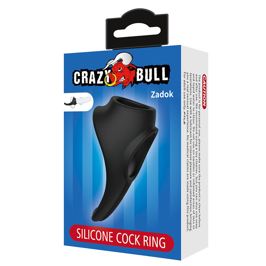 CRAZY BULL - ZADOK ANILLO ERGONÓMICO CON ESTIMULADOR DE PERINÉ 8 CRAZY BULL - ZADOK ANILLO ERGONÓMICO CON ESTIMULADOR DE PERINÉ - Imagen 8