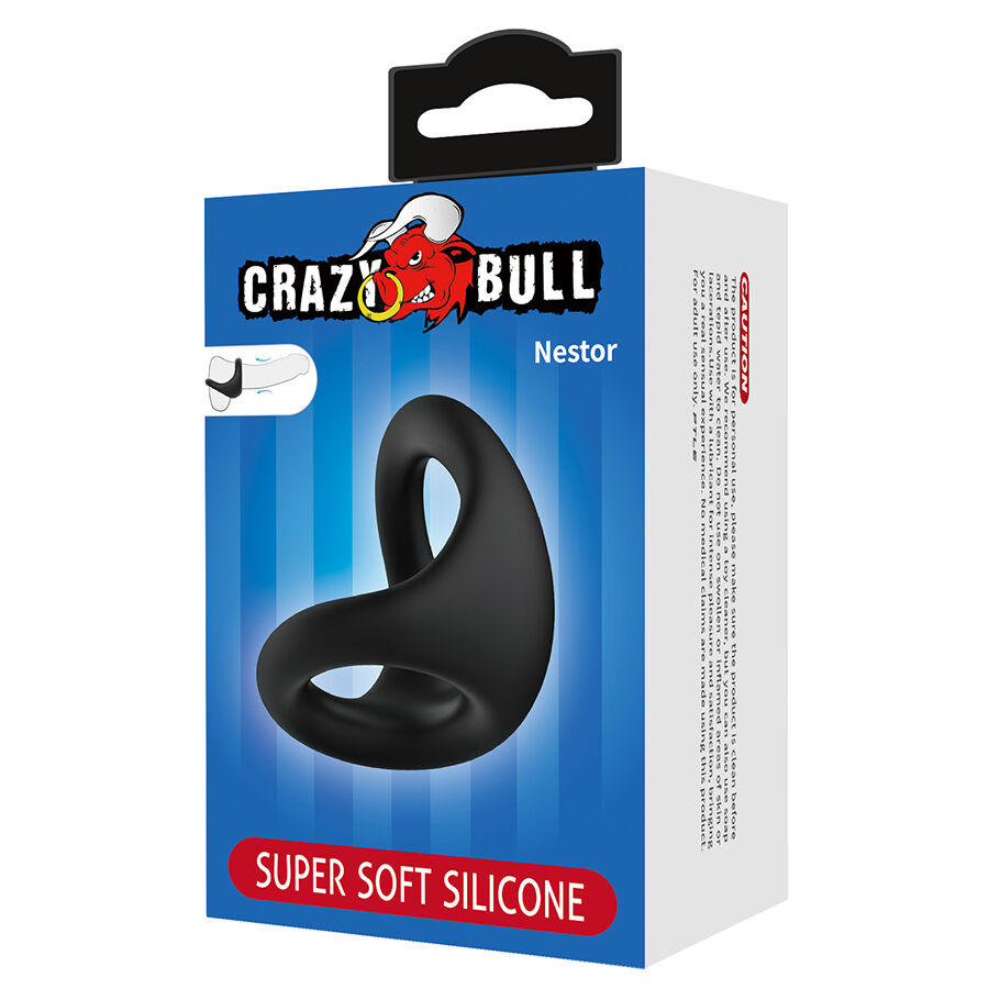 CRAZY BULL - NESTOR ANILLO ERGONÓMICO PARA PENE Y TESTÍCULOS 7 CRAZY BULL - NESTOR ANILLO ERGONÓMICO PARA PENE Y TESTÍCULOS - Imagen 7